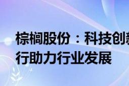 棕榈股份：科技创新引领高质量发展 稳健前行助力行业发展