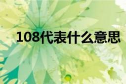 108代表什么意思：解析数字的象征意义