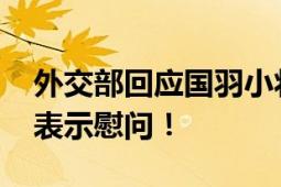 外交部回应国羽小将张志杰离世 向他的家人表示慰问！