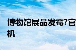 博物馆展品发霉?官方回应 展馆内配置了除湿机