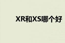 XR和XS哪个好：全面比较揭示差异