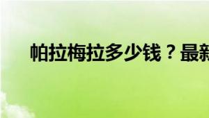 帕拉梅拉多少钱？最新价格及配置解析